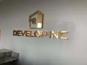 Dallas Indoor Signs Develop Inc Interior Sign